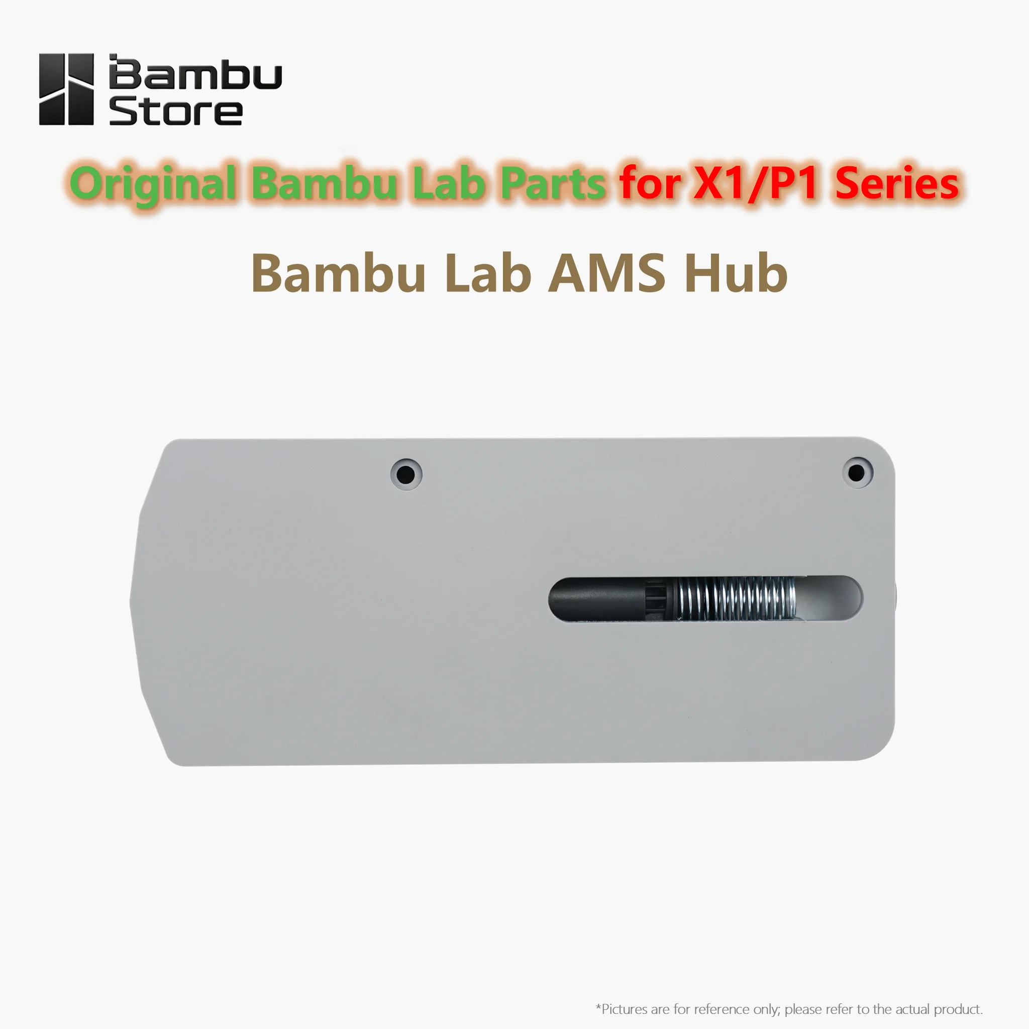 Original Bambu Lab AMS Hub for X1/P1 Series AMS 2 Pro, Replace Buffer, Expand AMS from 1 to 4 Units for 3D Multi-Color Printing