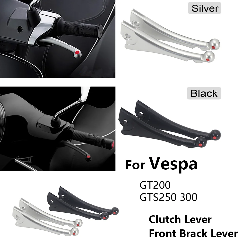 

For Vespa GTS 250 300 Front contral handle Front Brake lever Brake Lever Clutch Handle CNC Brake Clutch Levers Handle Lever