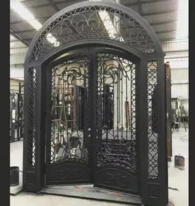 Wrought iron Entrance Door Competitive Price