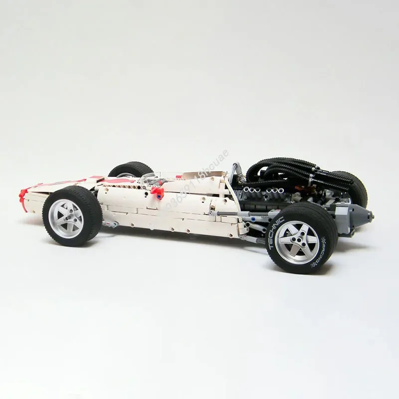 1199 elementów Samochód Sportowy Honda RA 300 (1967) Model Techniczny Klocki Konstrukcyjne Kreatywna Zabawka dla Dzieci Prezent Edukacyjny