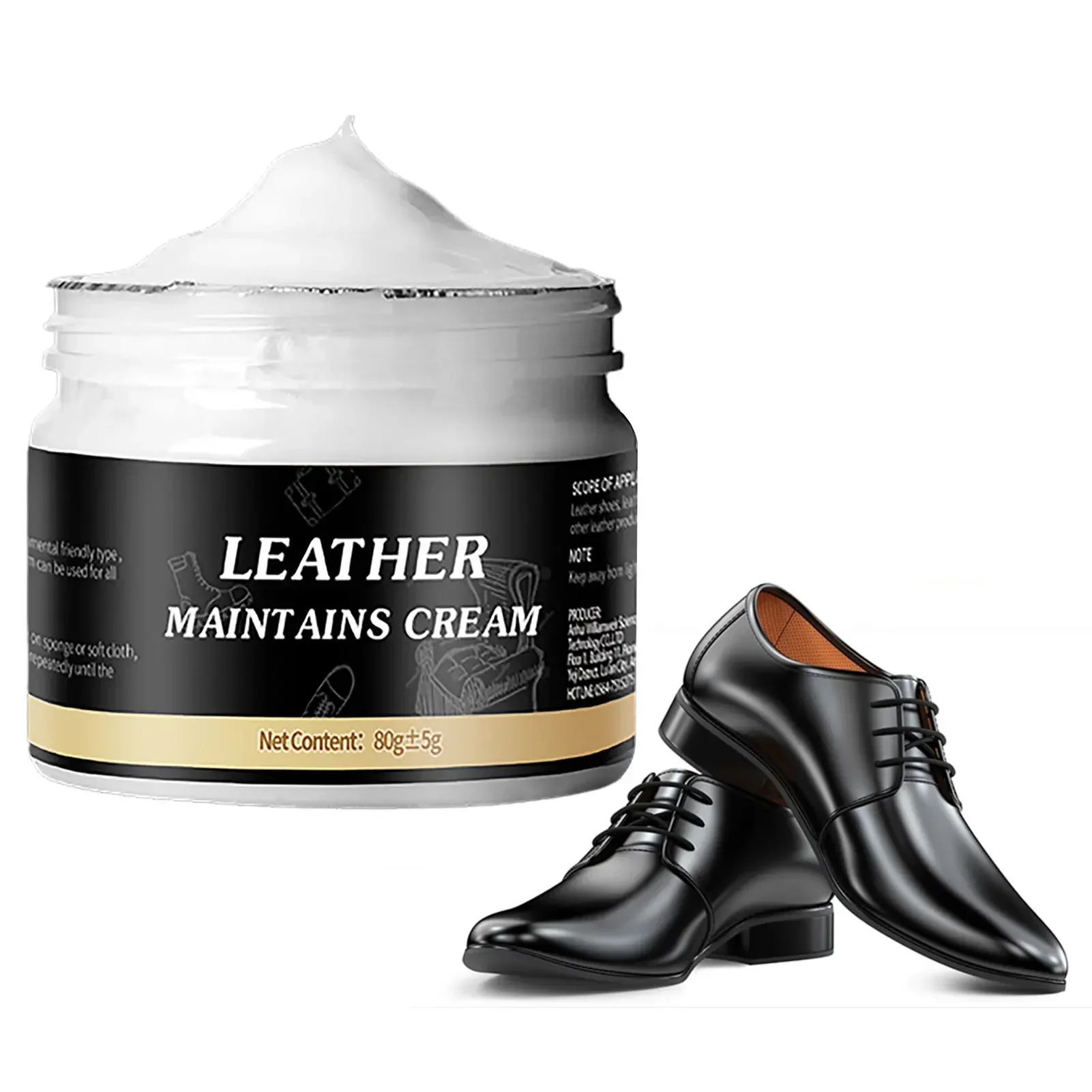 Leather Cream Leather Conditioner for Leather Pant Bag Shoes Furniture Car Seats Polishing Nourishment Care Leather Maintenance