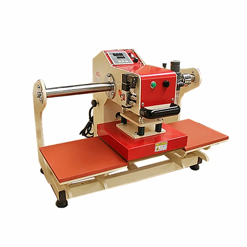 Double-position Sublimation Label Heat Press Machine Pneumatic Automatic Continuous for DIY Phone Pillow Cover Printer on sale