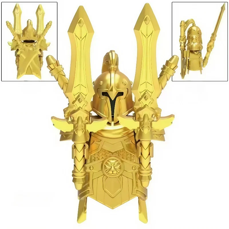 

MOC Medieval Roman 7th Legion​ Soldier Building Blocks Set Creative Action Figures Toys for Kids