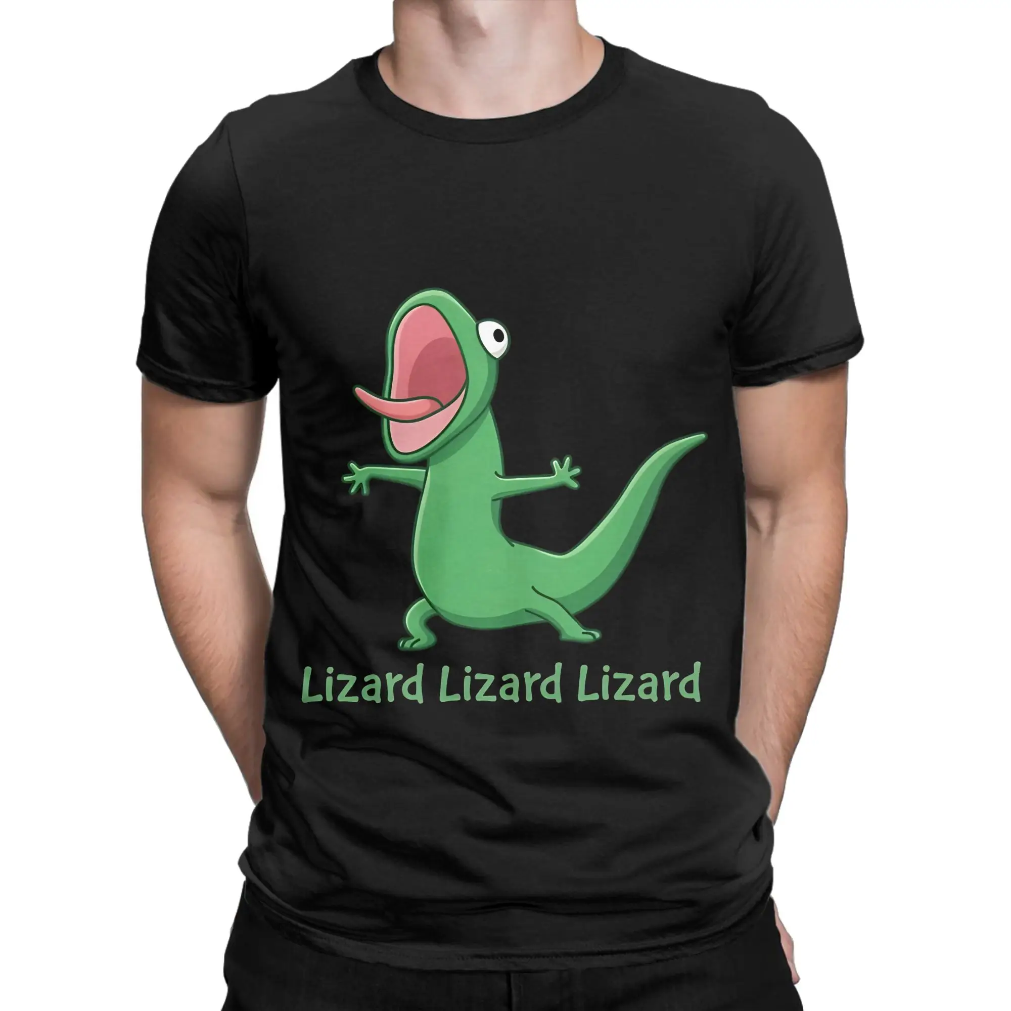 Men Women Printed Tom Lizard Funny Meme Lizard Lizard Lizard Hoppers Movie  Tee T Shirt 100% Cotton  T-shirts Clothing