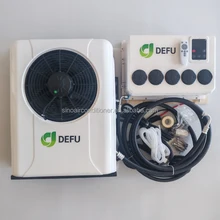 12 Volt Tractor Trailer 24v 12v Parking Air Conditioning Battery Powered Air Conditioner For Trucks