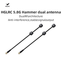 HGLRC 5.8G Hammer Dual Antenna 5.65GHz SMA Dual-core RF Ultra-low VSWR DIY RC FPV Quadcopter Drone Freestyle Accessories Parts