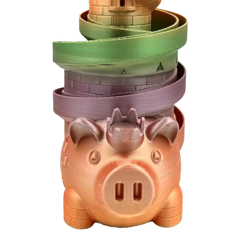 Piggy Bank for Boys, Plastic Piggy Bank Girls Toy, Coin Bank Safe for Kids, Pig-Shaped Money Bank for Toddlers