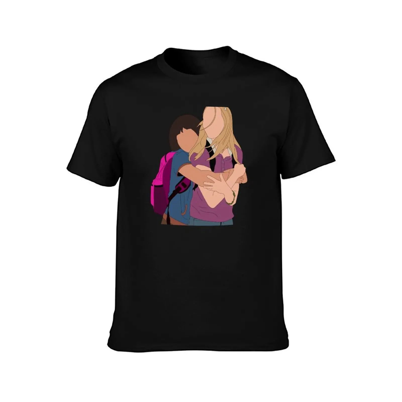PEN15 - Maya and Anna Hug T-Shirt Summer Casual Cotton Tee Oversized Streetwear Tops Vintage Graphic Print Unisex Men Women
