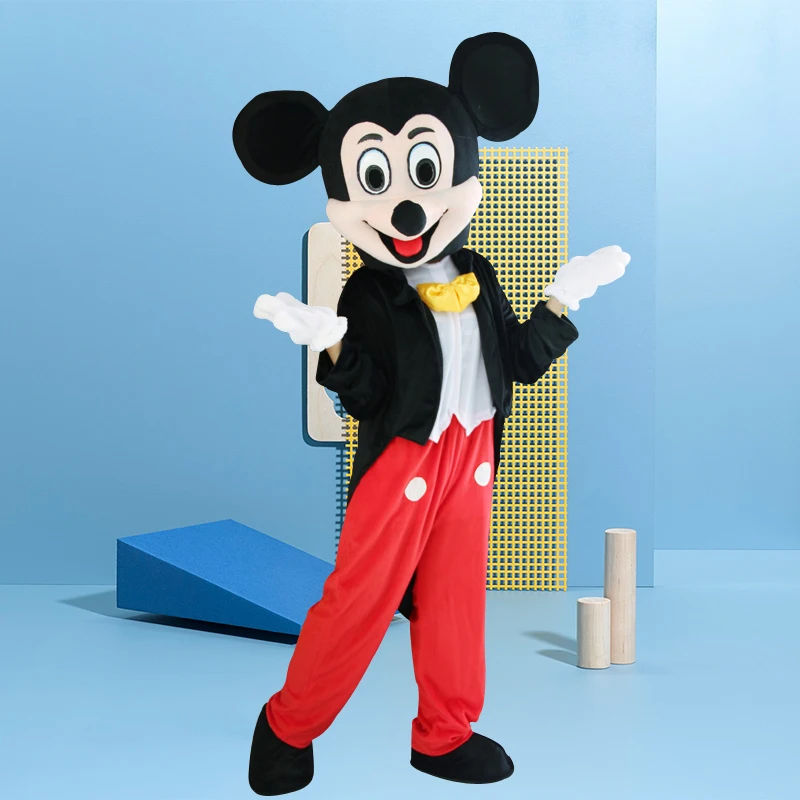 MINISO Disney Mouse Mickey Mouse Minnie personaje de dibujos animados disfraz de mascota publicidad vestido de fantasía fiesta Animal Cosplay Anime