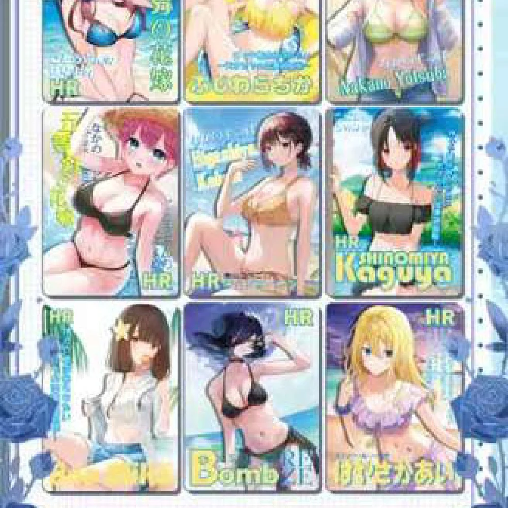 Small Frogs Goddess Story NS-5M09 Cards SZR TGR Rare Cards Anime Girls Party Swimsuit Bikini Feast Booster Box