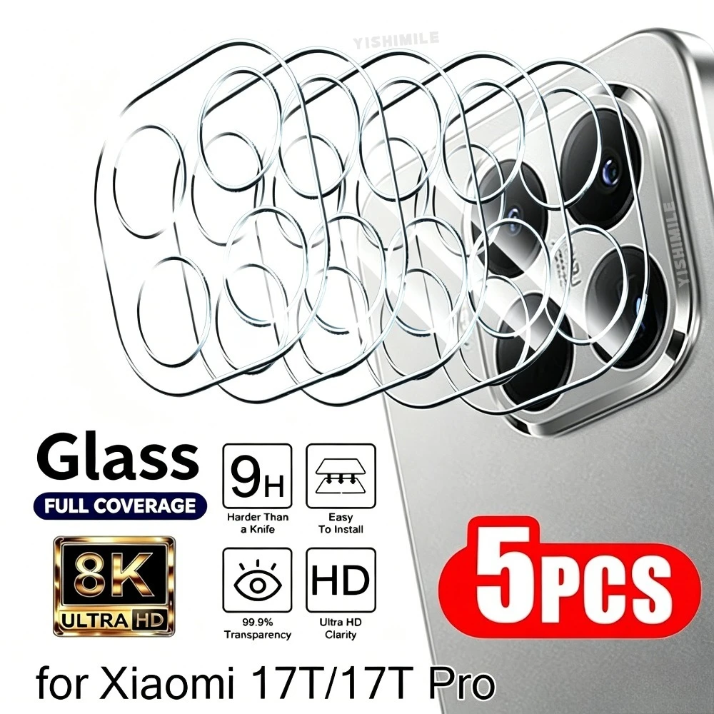 Photography Kit Pro Xiaomi 17 Ultra - واقي عدسة الكاميرا الزجاجي فائق الوضوح