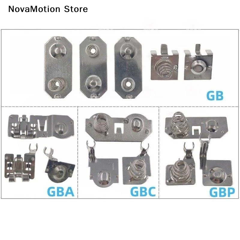 [NM]1Set Housing & Mainboard Advance Color Battery Terminals Spring Contacts For GB GBA GBC GBP Gameboy Remote Console[NM]