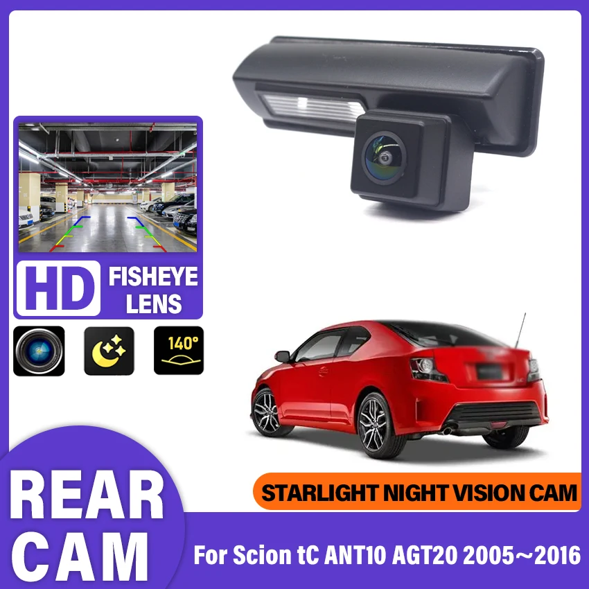 Автомобильная камера заднего вида для Scion tC ANT10 AGT20 2005 ~ 2016 CCD HD ночного видения Водонепроницаемая высококачественная парковочная камера заднего вида Автомобильная камера заднего вида для Scion tC ANT10 AGT20 2005 ~ 2016 CCD HD ночного видения Водонепроницаемая высококачественная парковочная камера заднего вида