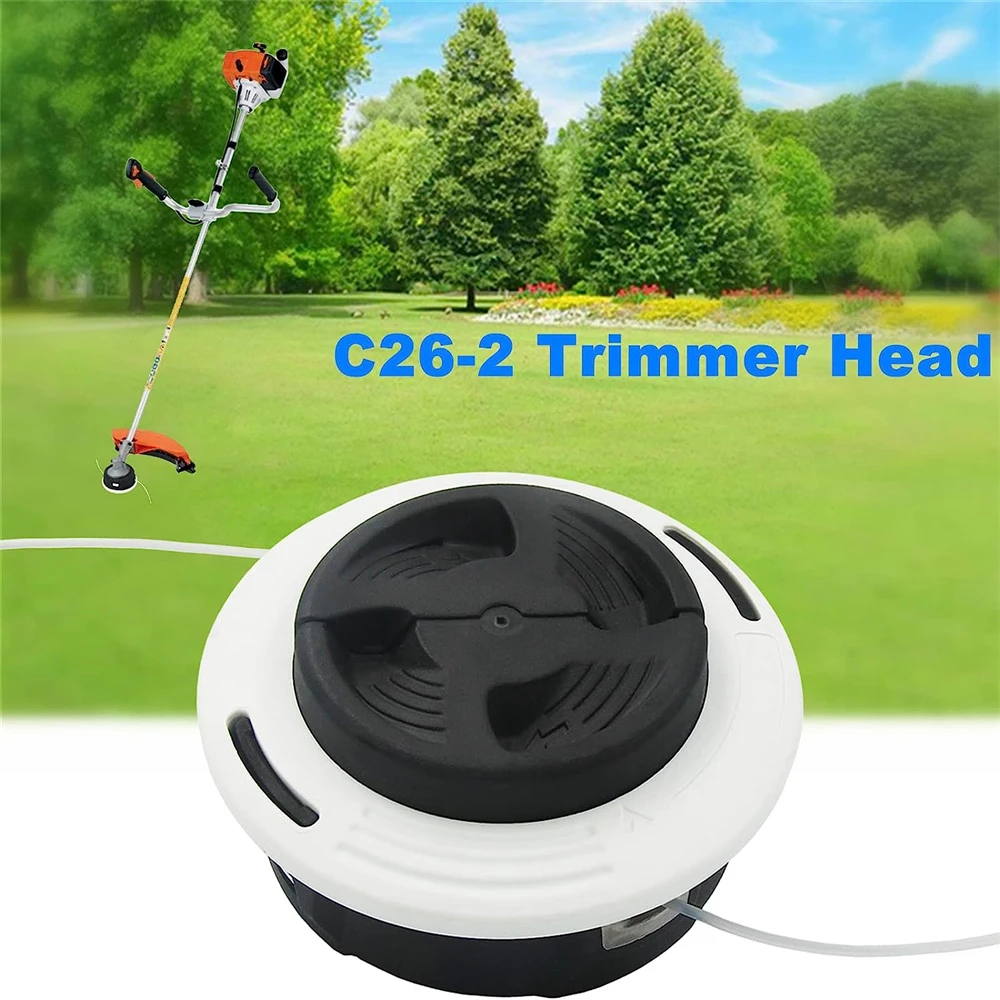 

C26-2 Dual Line Trimmer Head For Stihl FS55 FS55R FS56 FS56RC FS70 FS70R FS80 FS85 FS90 FS131 FS131R FS240 FS250 Brushucutters