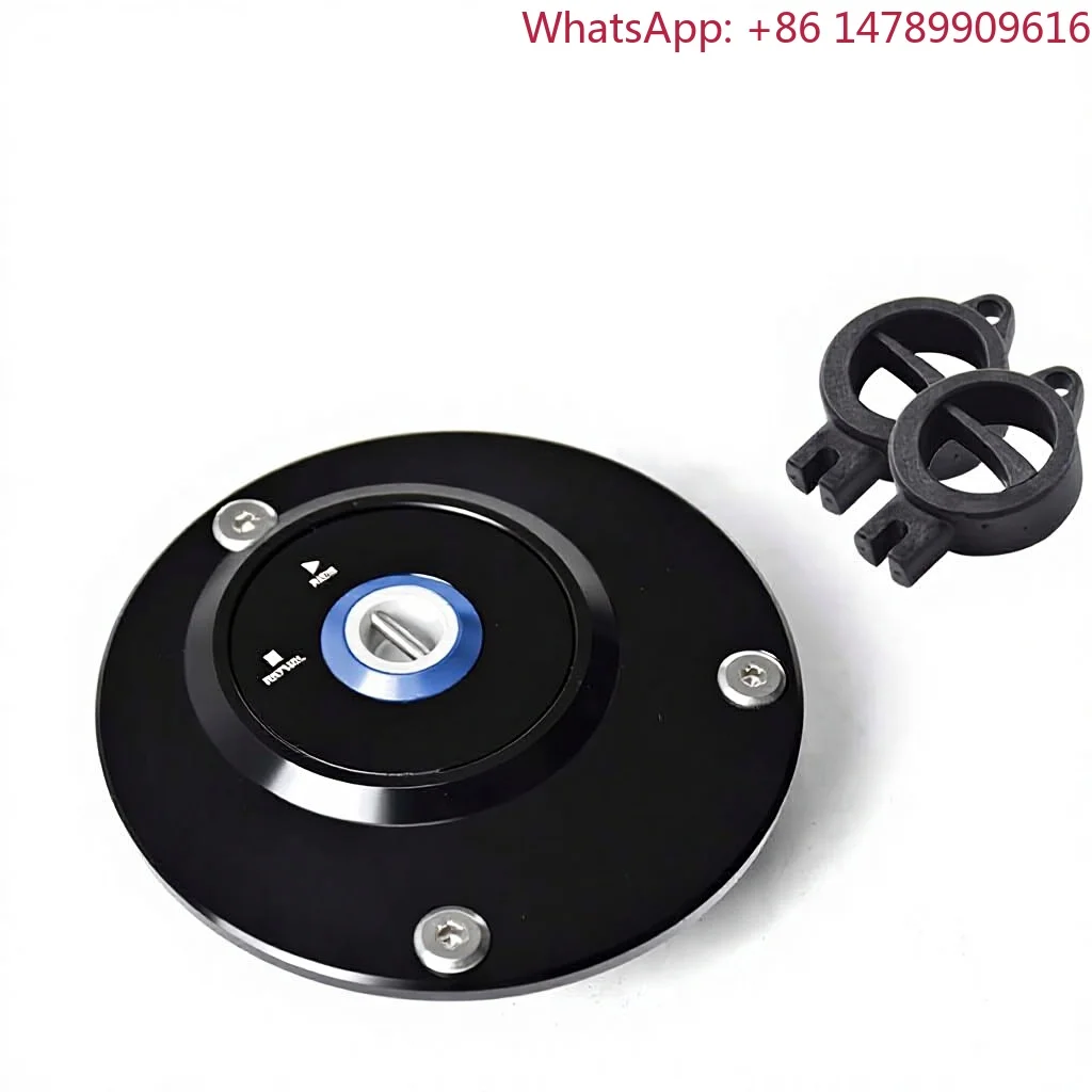 DTRAD 2025 Billet CNC Aluminum Racing Fuel Tank Cap With Key For YZF-R1/R1M/R3/RYF-R6/R7/R15/R125/25 2015-2025Motorcycle Parts