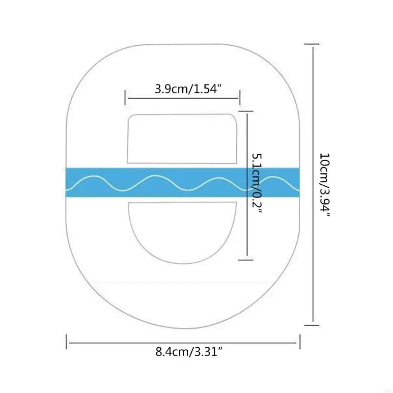 30/50 pezzi patch impermeabili doccia patch adesivi a prova acqua trasparente adesivi copertura trasparente long duraturi