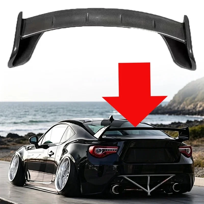High Quality Wolf Style Rear Spoiler Wing For 2012‑2020 Rear Trunk Lid Spoiler Exterior Body Kits Car Modification Accessories