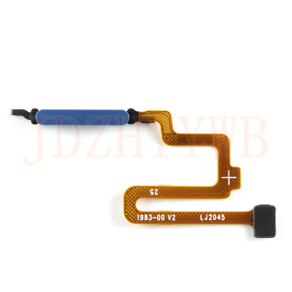 New Home Button Finger Print Scanner Power On OFF Fingerprint Sensor Flex Cable For Xiaomi Poco X4 Pro PocoX4Pro 5G