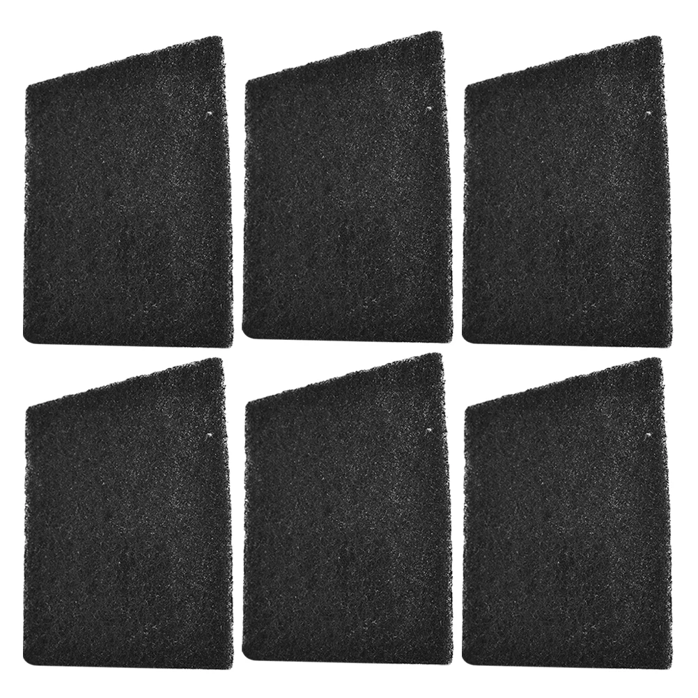 

6 PCS Cat Litter Box Filter Water Catcher Pads Deodorizer Control Poo Absorbing Refills