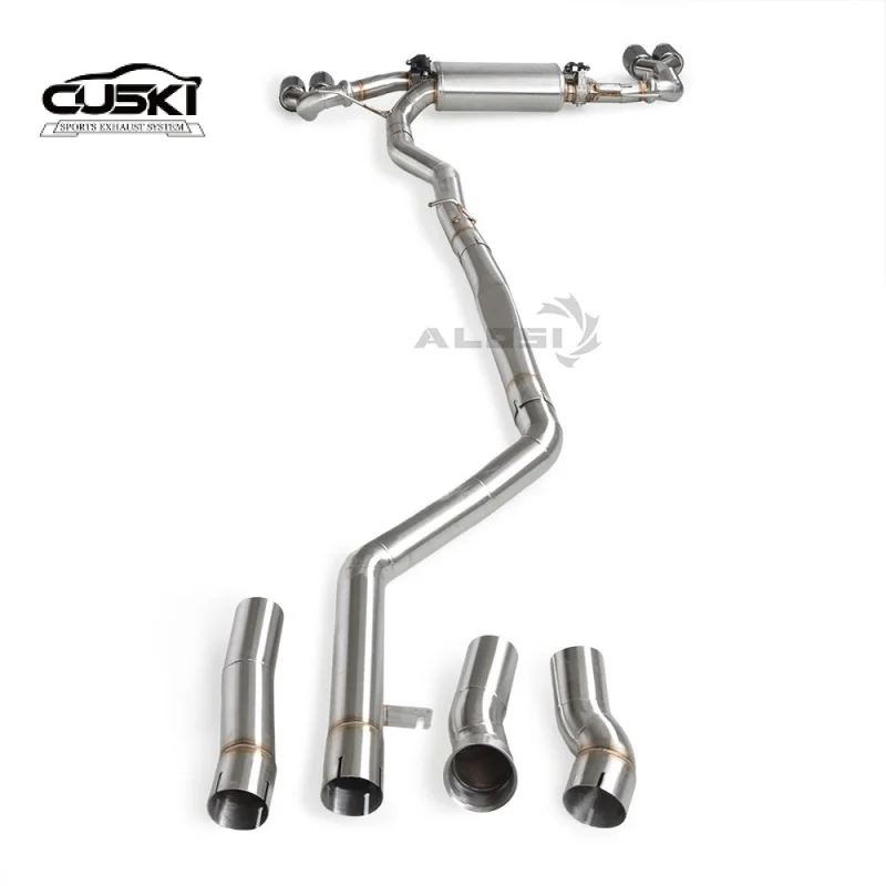 

Модификация выхлопных газов для BMW M2 N55 F87 3.0T 201-2019, интеллектуальный клапан, задняя выхлопная система, уменьшает сопротивление выхлопных газов