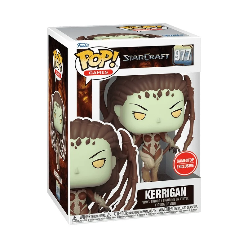 

Funko Pop Video Games Series StarCraft 2 Kerrigan Q Edition Peripheral Figures Tide Play Collection Ornament Toys for Boys Gift