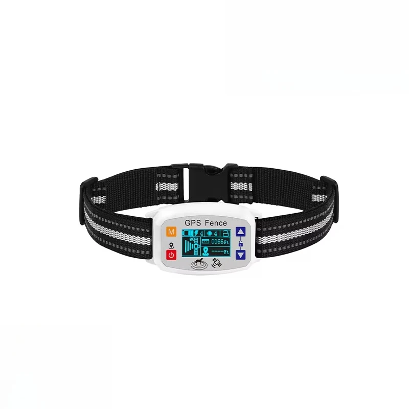 Pet Positioning GPS Dog Wireless Electronic Fence Waterproof Trainer Bark Stopper Pet Supplies Electric Shock Collar Mold CNC