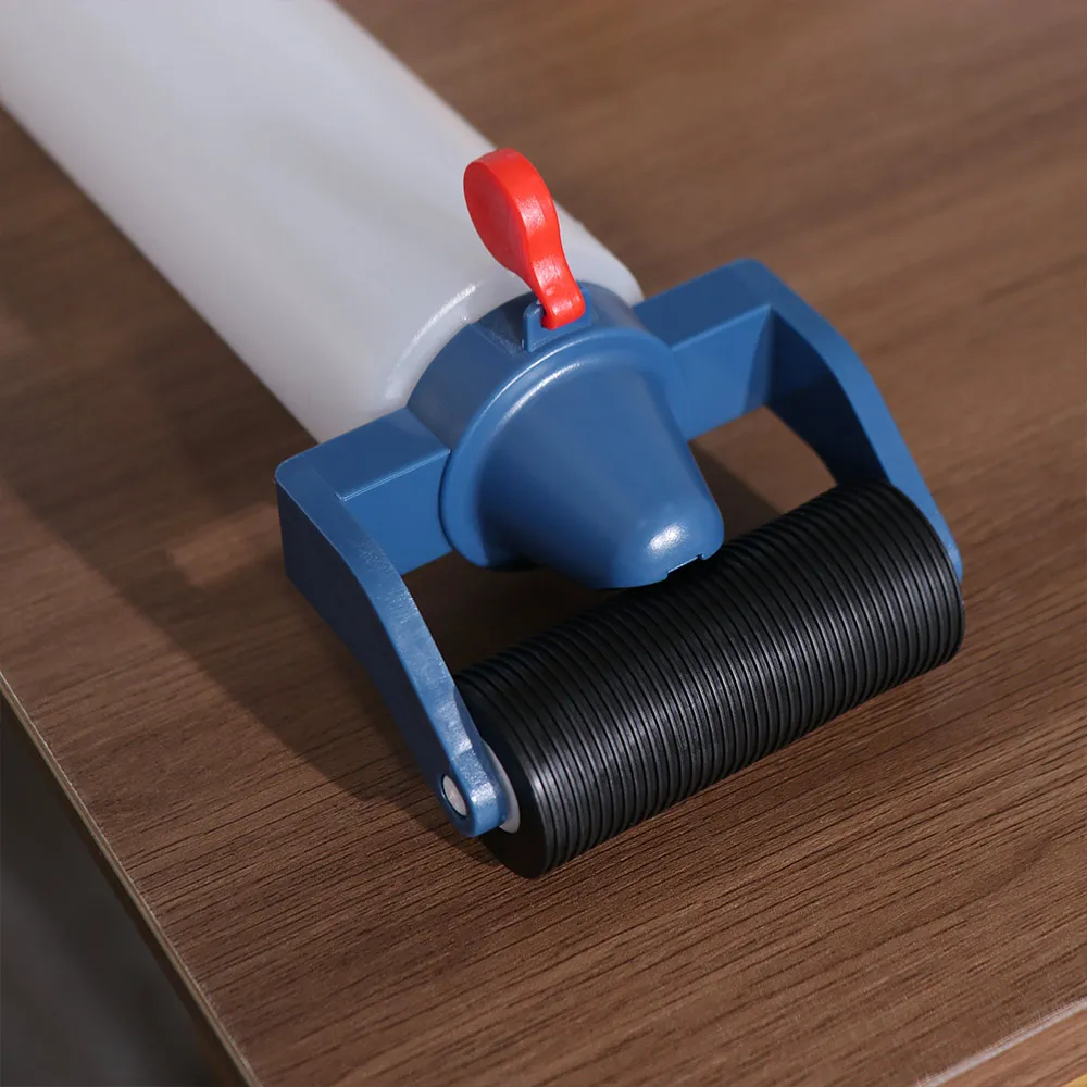 8 oz Glue Applicator Roller Dispenser DIY PE Plastic Wood Glue Roller Bottle Easy to Clean Glue Container Wall Treatment