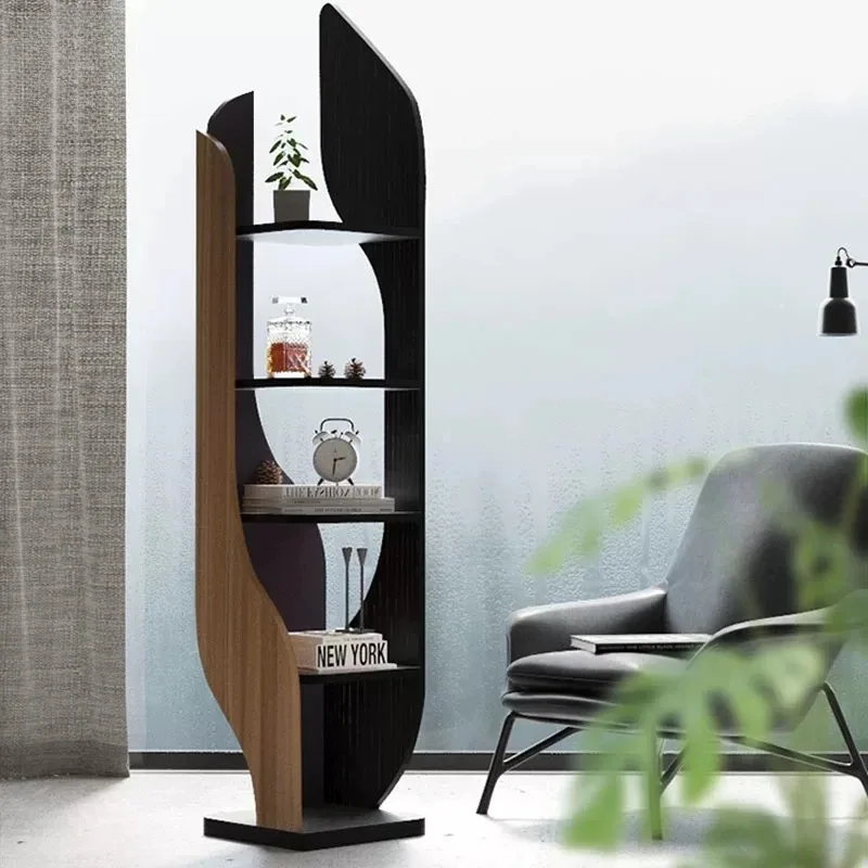 Beauty Luxury Display Cabinet Bookcase Organizers Storage Hotel Living Room Cabinets Armario Multiuso Furniture