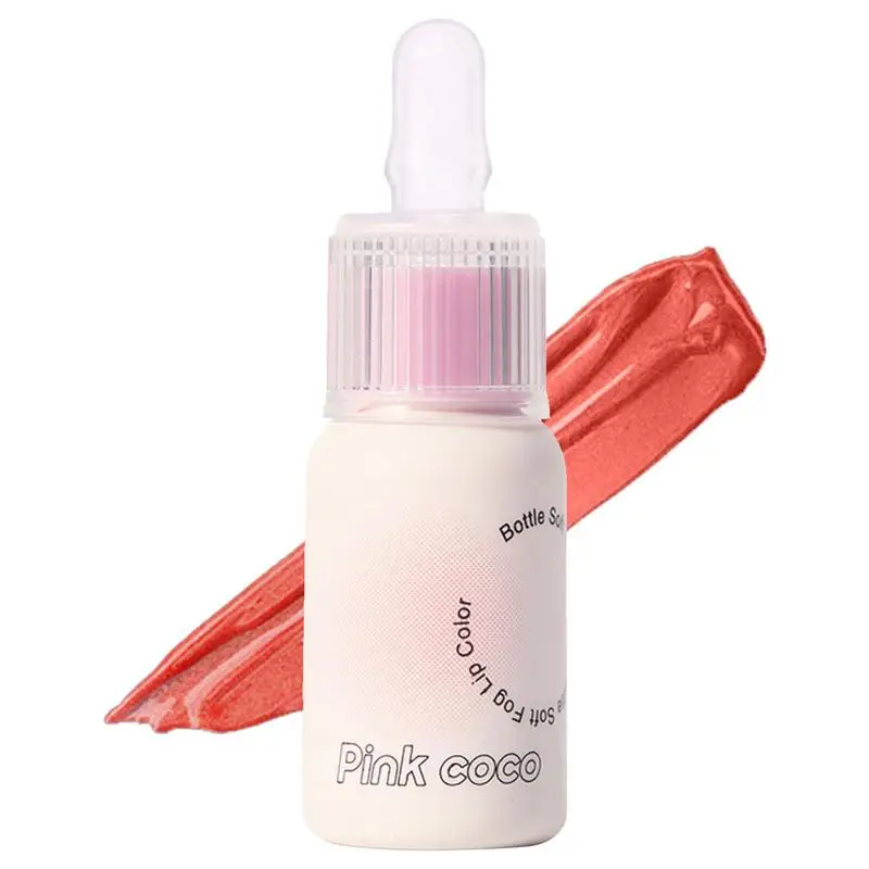 Lip Glow Milk Bottle Shape olio per labbra idratante con smalto a specchio Glossy Lip Plumper e macchia per ragazze donne cosmetici macchia per labbra