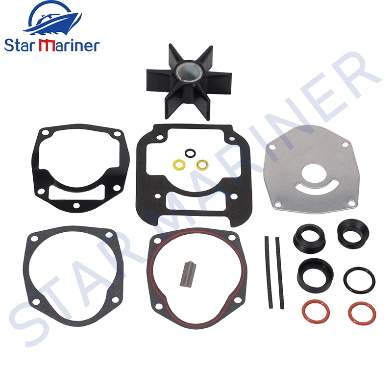 

8M0142980 8M0205803 Ремкомплект водяного насоса для подвесного двигателя Mercury Quicksilver 3.4L V6 4.6L V8 47-8M0205803 47-8M0142980 Лодочный двигатель