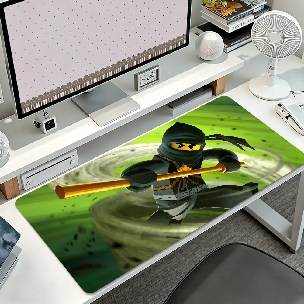 Game N-Ninjago Masters of S-Spinjitzu Mouse Pad Non-slip Thickened MousePad Student Gaming Cushion Large Writing Lockedge Office