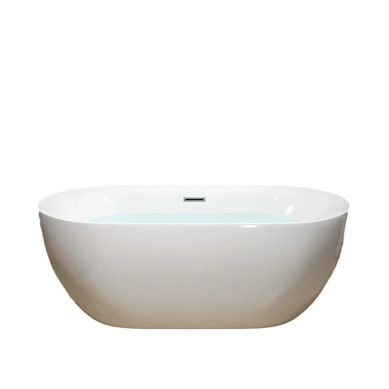 

Bathroom Independent bathtub Household small apartment, adult seamless integrated hotel high-end bathtub