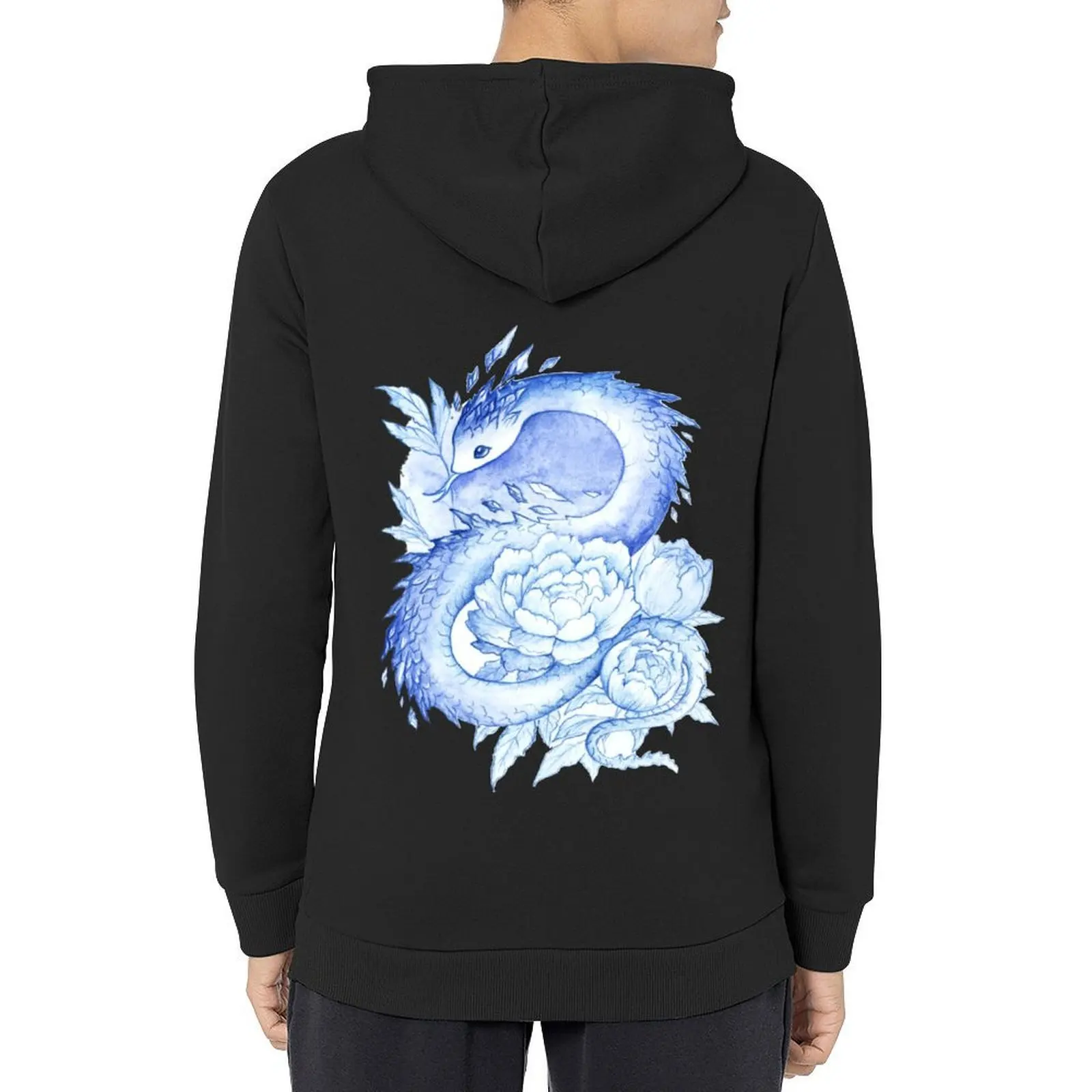

Ice snake Hoodie anime clothing korean clothes men's autumn clothes autumn jacket men new in hoodies