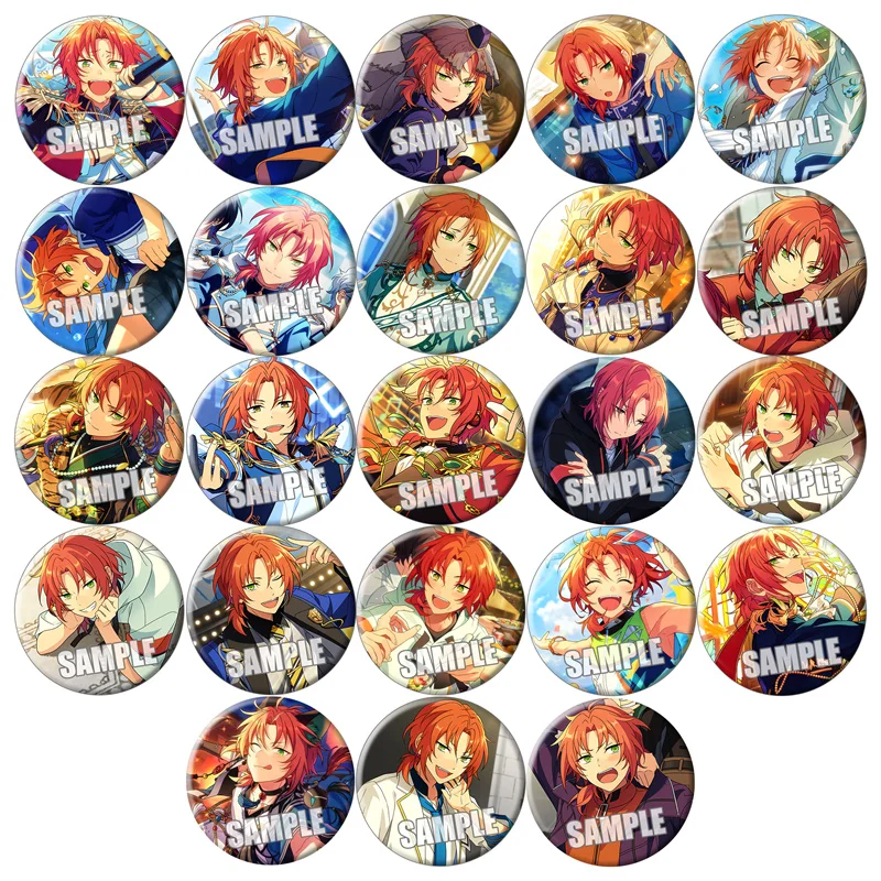 1pc Ensemble Stars ES Tsukinaga Leo pins 58mm badges icon