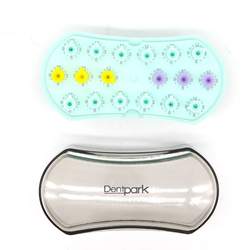 1Pcs Dental Root Canal File Count Disinfection Box Dental Pulp Machine File Disinfection Rack High Pressure Sterilization Tools