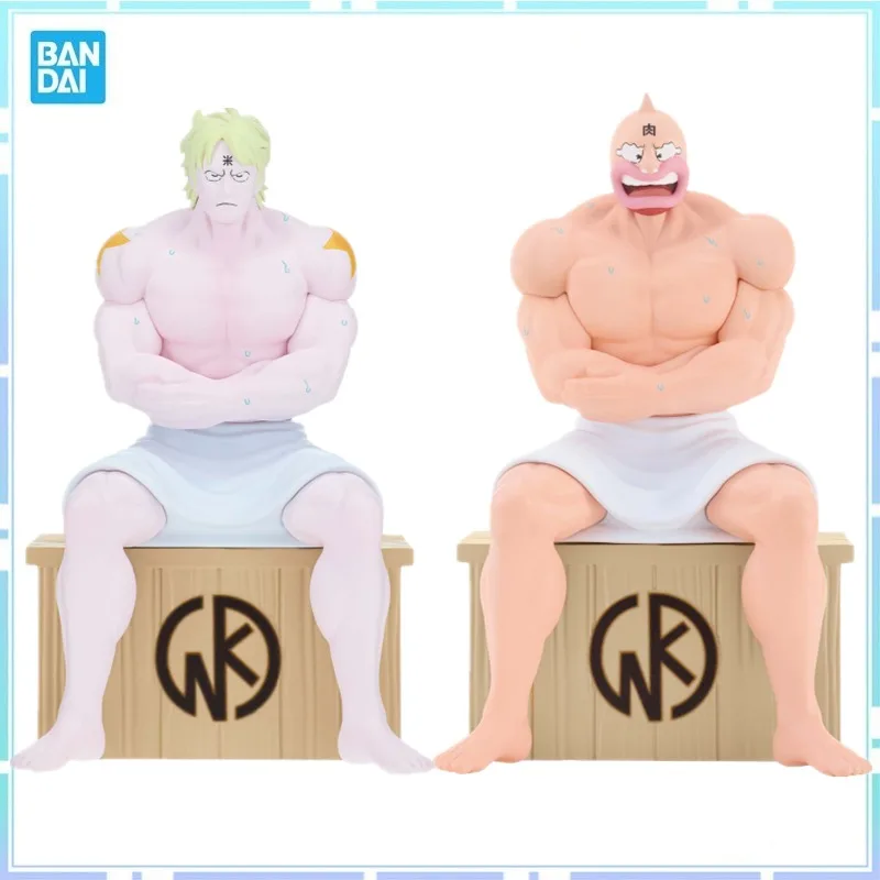 

Bandai Original BANPRESTO Anime Kinnikuman Sauna Figure Kinnikuman Terryman PVC Action Figure Collectible Model Toy Gifts