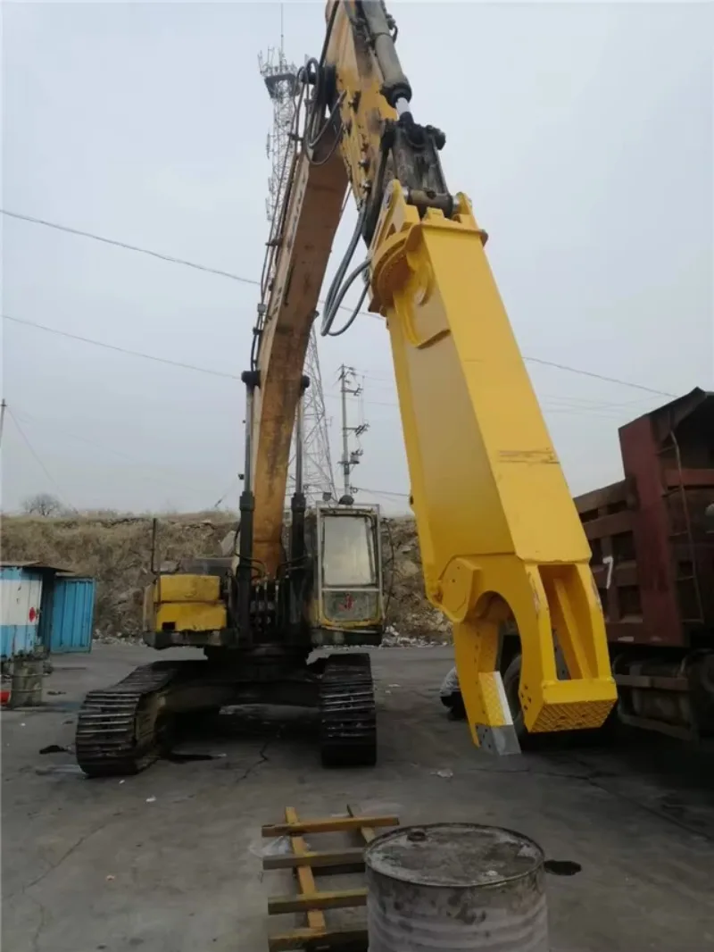 Hydraulic Industrial Scrap Metal Shear Eagle Jaw Cutter Heavy Duty Portable Steel Processing Equipment