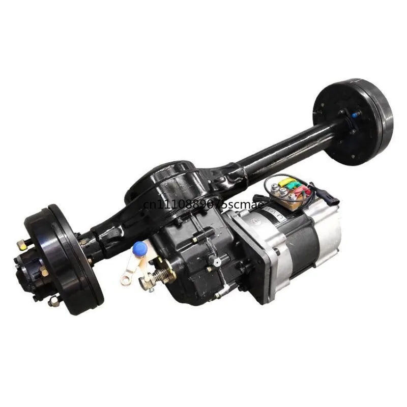 Electric tricycle rear axle modified Datai AC motor heavy load cargo oil brake variable gear accessories load king