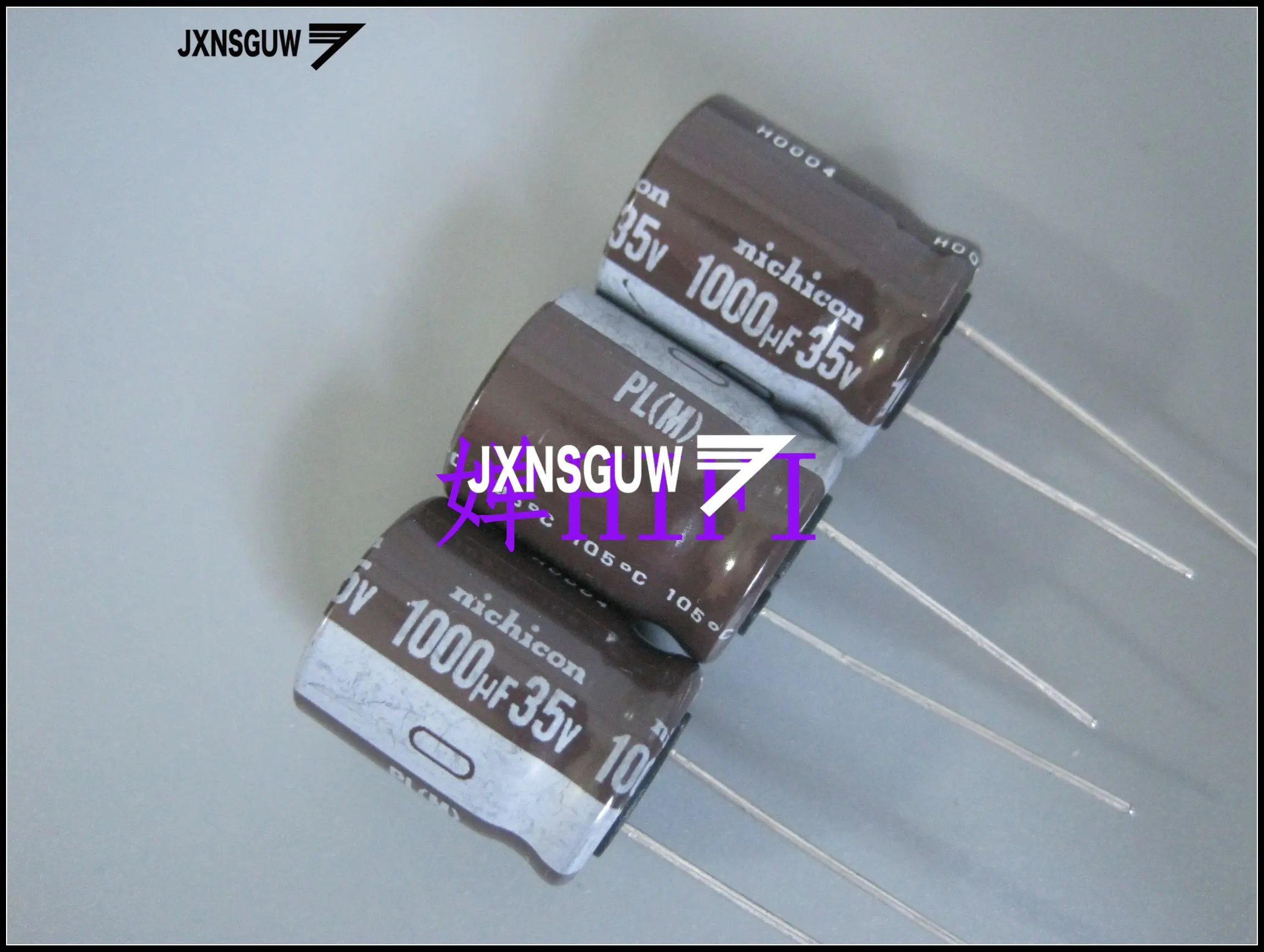 20PCS NICHICON PL 35V1000UF 16X20MM 1000UF 35V original Aluminum electrolytic capacitor 105 degrees 1000uF/35V