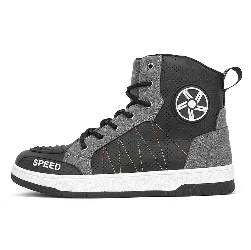 Motorcycle shoes motorcycle riding shoes male knight four seasons cross-country motorcycle boots racing booties