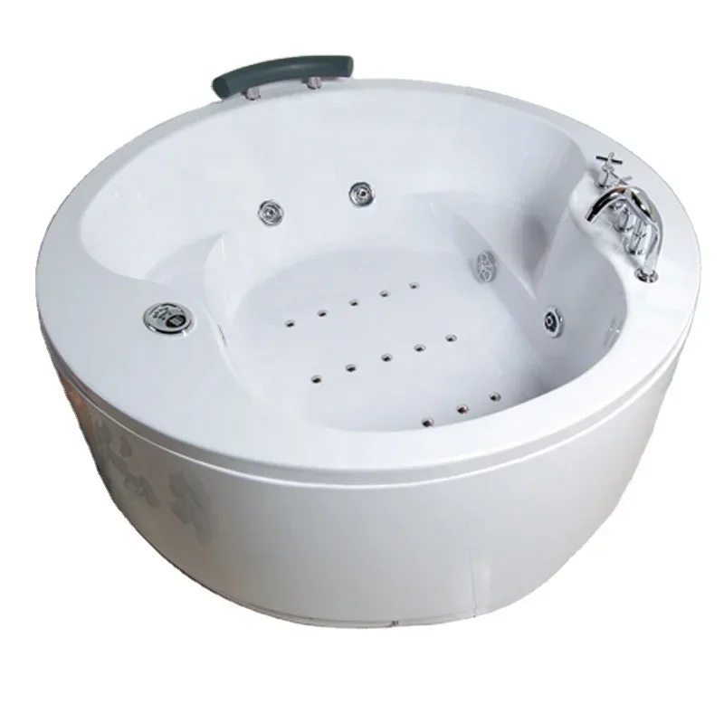 

z Modern hotel bathroom Air Whirlpool tub Comfortable multi-purpose double bath massage bathtub