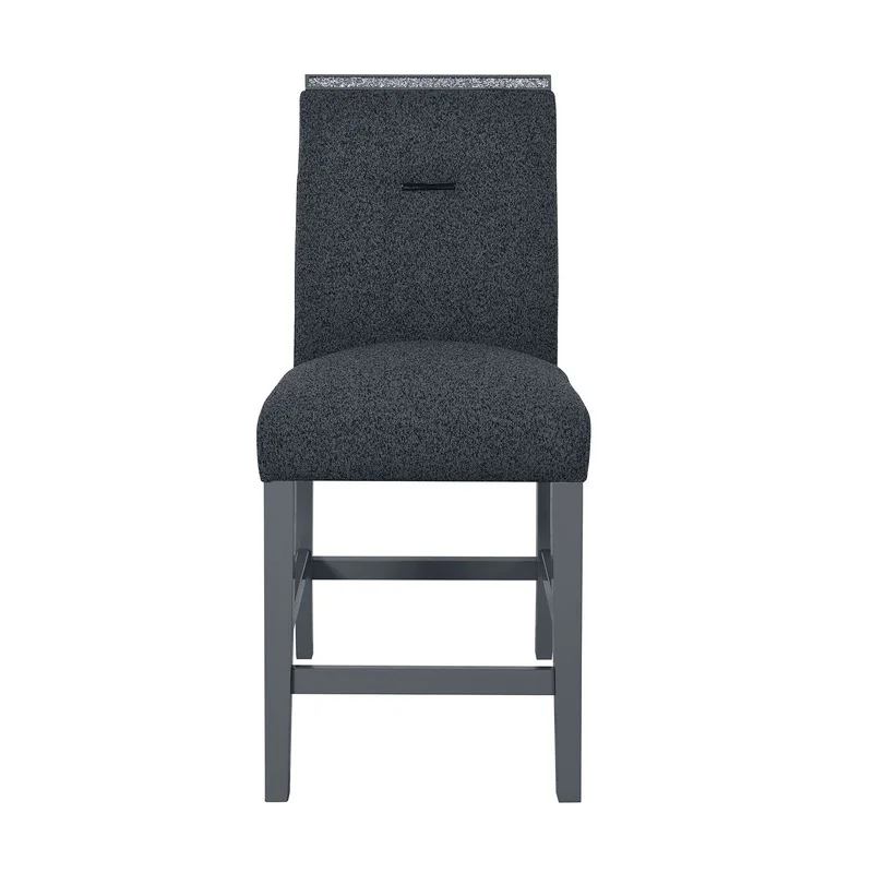 

Ariya Dark Grey Bar Stools Pair