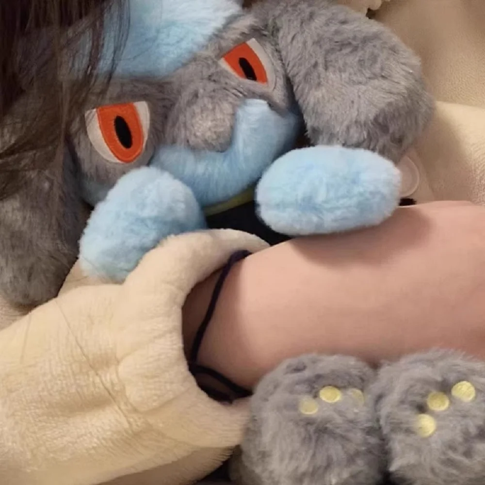 포켓 몬 루카리오 코스프레 소품 애니메이션 30cm 높이 만화 마스코트