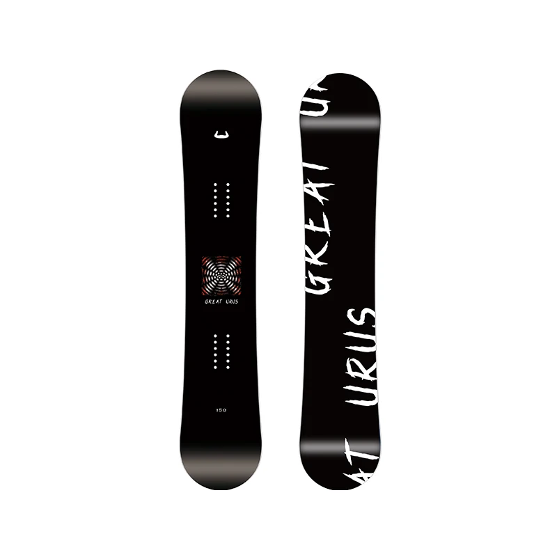 Winter Racing Carbon Fiber & Wood All Mountain Eco-Friendly Freeride Freestyle Snowboard for All Regions