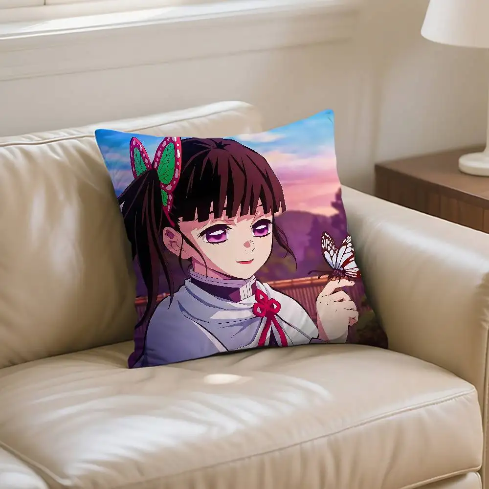 لطيف A-Kanao Tsuyuri-S كيس وسادة رمي غطاء وسادة الشمال خمر نمط وسادة تغطي غرفة المعيشة المنزلي أريكة الأريكة مقعد ديكو