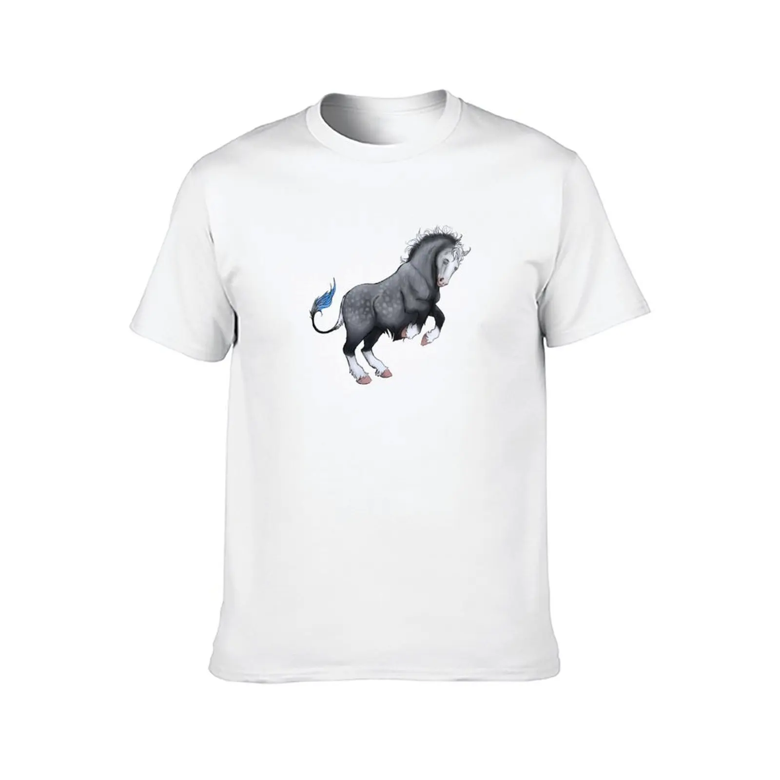 تي شيرت Jorvik Wild Horse تي شيرت مصمم تي شيرت رجالي قطن
