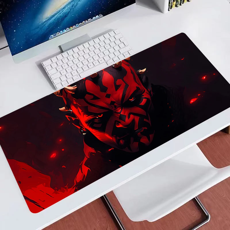 Mouse Pad Gaming S-star-W-warss Darth Maul  Home New HD Pc Mousepad XXL keyboard pad Non-Slip Office Carpet Laptop Mice Pad Gift