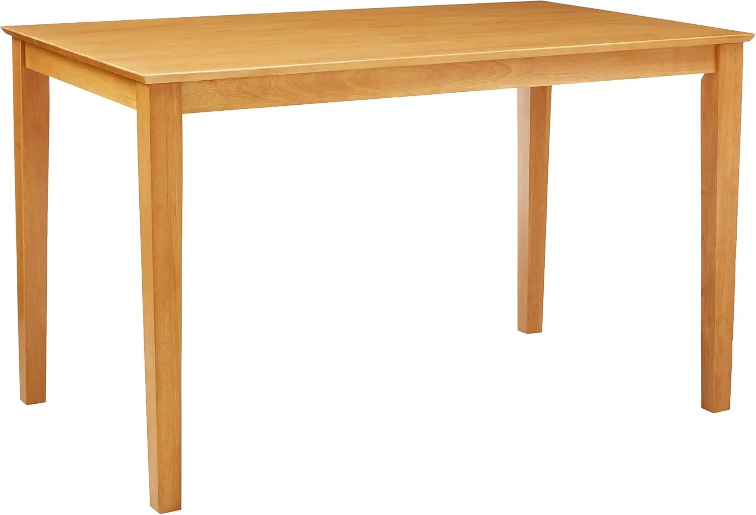 Cat-Oak-H Capri Bar Height Counter Table - A Rectangle Dinner Table Top With Sturdy Legs, 36X60 Inch, Oak