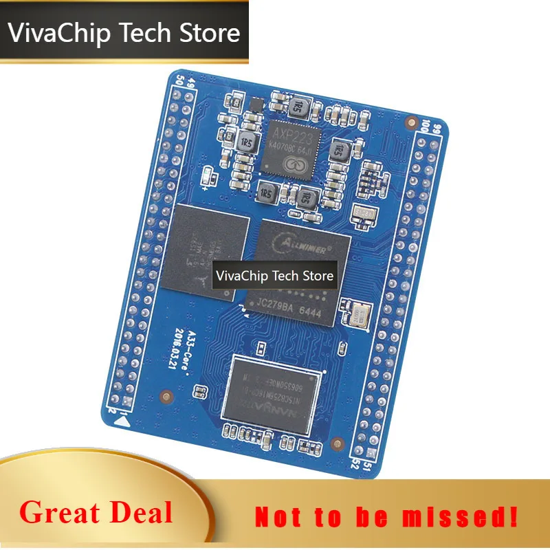 VivaChip TechARM Linux Allwinner A33 Quad-core Core Board Tablet Access Control Medical High-definition Video Program Developmen