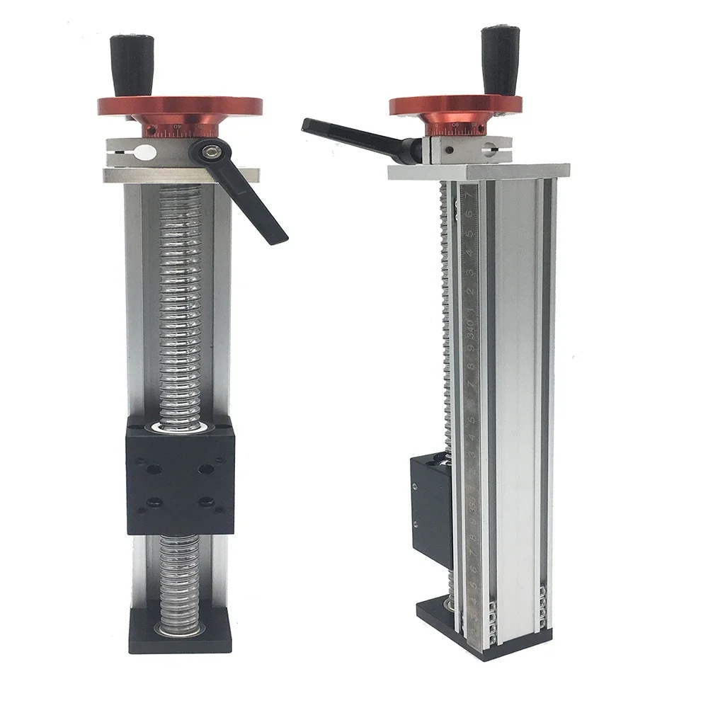 Imagem -06 - Deslizante Manual Tabela Slider Eficaz Curso Ballsscrew Sfu1204 1605 1610 Xyz Axis Cnc Single Line Rail Guide Mgw12c 501200 mm